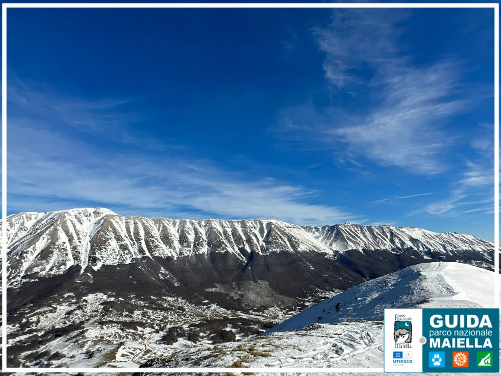 La cima più a sud del massiccio del Morrone