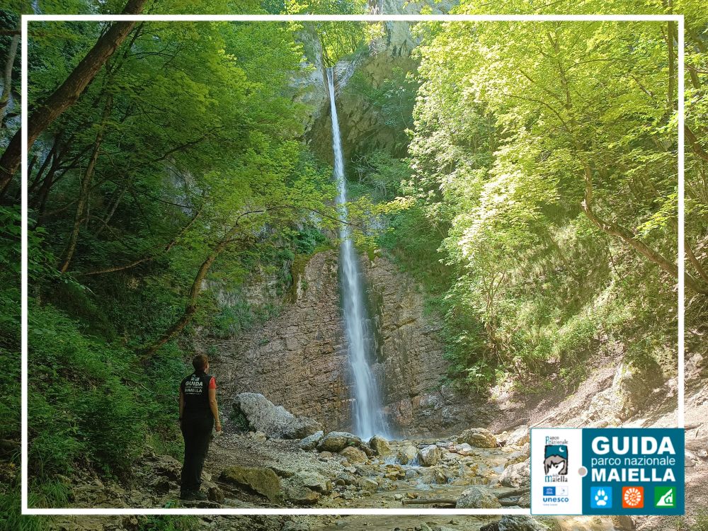 Il salto della Cascata di S. Giovanni