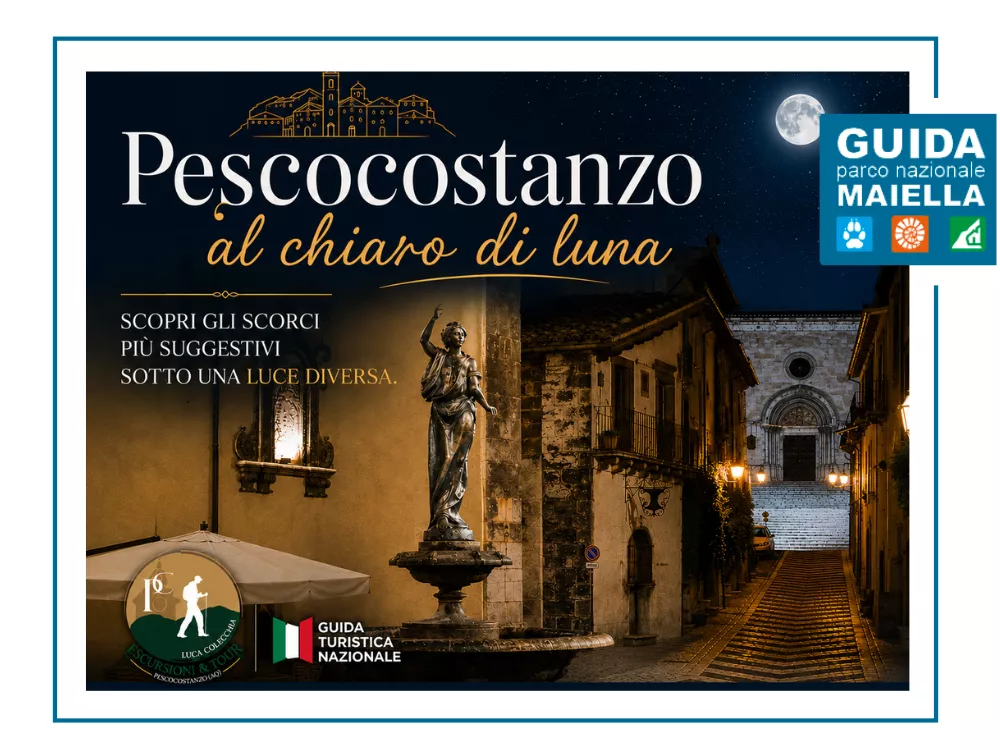Pescocostanzo al chiaro di luna